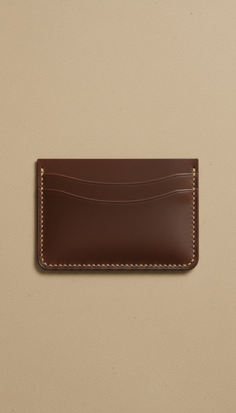 Minimalist Leather Card Holder